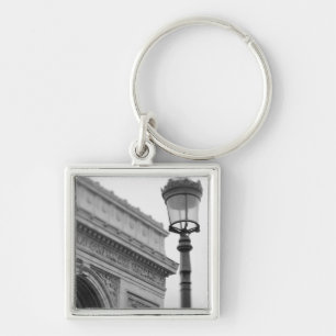 Europe, France, Paris. Arc de Triomphe and Key Ring