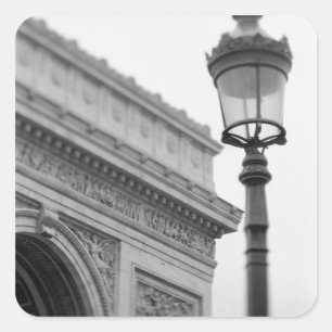 Europe, France, Paris. Arc de Triomphe and Square Sticker