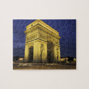 Europe, France, Paris. Arc de Triomphe Jigsaw Puzzle