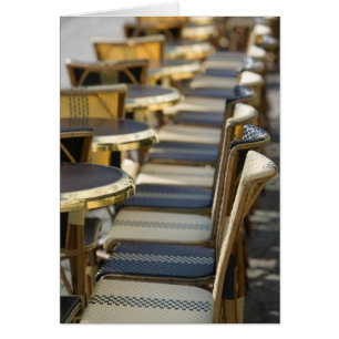Europe, France, Paris, Beaubourg: Cafe Tables /