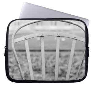 Europe, France, Paris. Chair, Jardin du Laptop Sleeve