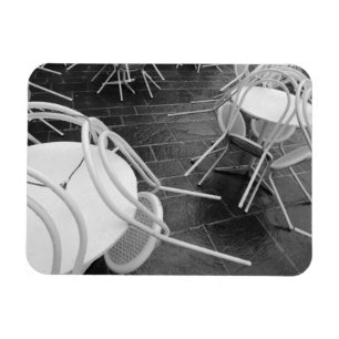 Europe, France, Paris. Chairs, Jardin du 4 Magnet