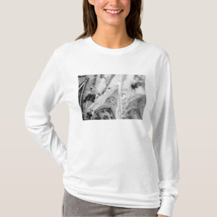 Europe, France, Paris. Detail: sculpture on T-Shirt