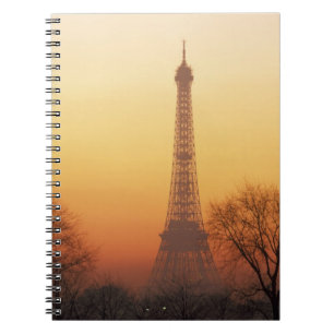 Europe, France, Paris. Eiffel Tower (Medium Notebook
