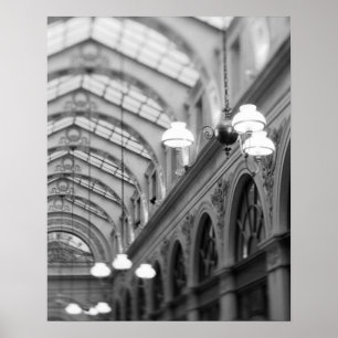 Europe, France, Paris. Interior, Galerie Poster