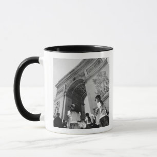 Europe, France, Paris. Military ceremony at the Mug