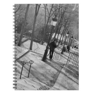Europe, France, Paris, Montmartre: Morning on Notebook