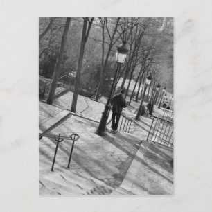 Europe, France, Paris, Montmartre: Morning on Postcard