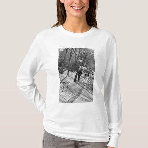 Europe, France, Paris, Montmartre: Morning on T-Shirt