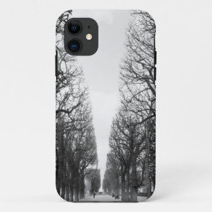 Europe, France, Paris. Winter trees, Marco Polo iPhone 11 Case