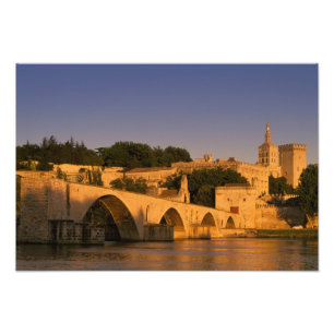 Europe, France, Provence, Avignon. Palais des 2 Photo Print