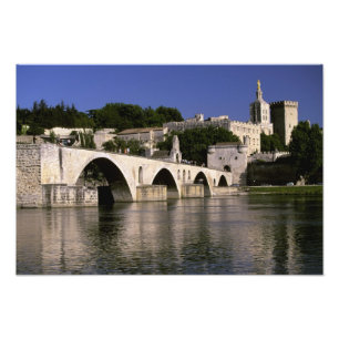 Europe, France, Provence, Avignon. Palais des Photo Print