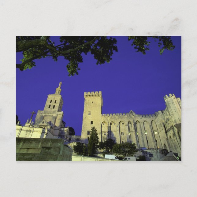 Europe, France, Provence, Avignon. Palais des Postcard (Front)