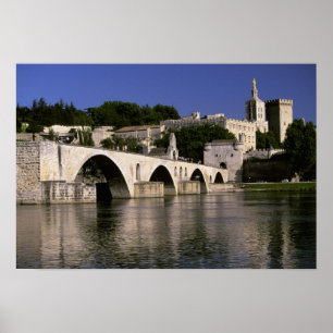 Europe, France, Provence, Avignon. Palais des Poster