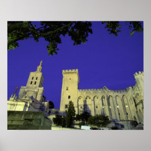 Europe, France, Provence, Avignon. Palais des Poster