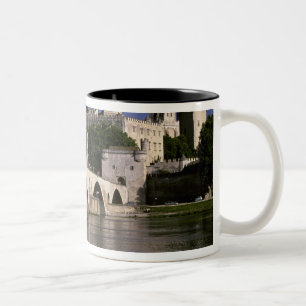 Europe, France, Provence, Avignon. Palais des Two-Tone Coffee Mug