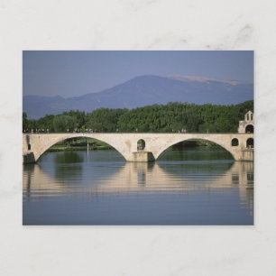 Europe, France, Provence, Avignon. Pont St, Postcard