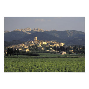 Europe, France, Provence, Vaucluse, SSablet, Photo Print