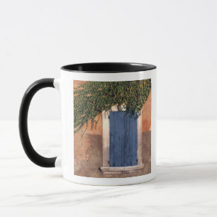 Europe, France, Roussillon. Ivy covers the wall Mug