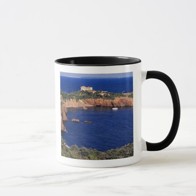 Europe, France, Theoule-sur-Mer. A tile-roofed Mug (Right)