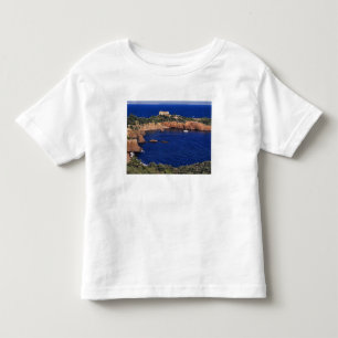Europe, France, Theoule-sur-Mer. A tile-roofed Toddler T-Shirt