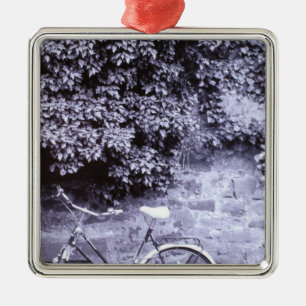 Europe, Germany, Baden, Wurttemberg, Heidelberg. 2 Metal Tree Decoration