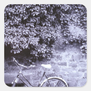 Europe, Germany, Baden, Wurttemberg, Heidelberg. 2 Square Sticker