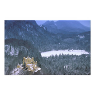 Europe, Germany, Bayern, Hohenschwangau Photo Print