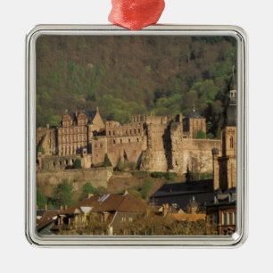 Europe, Germany, Heidelberg. Castle Metal Tree Decoration