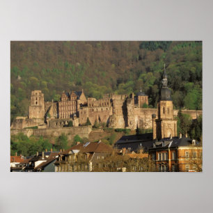 Europe, Germany, Heidelberg. Castle Poster
