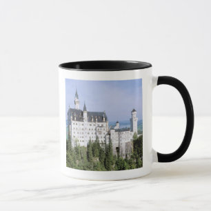 Europe, Germany, Neuschwanstein Castle, built Mug