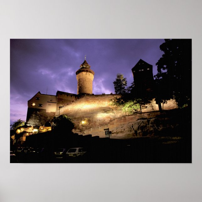 Europe, Germany, Numberg, Imperial Castle Poster (Front)