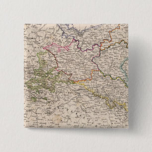 Europe, Germany, Poland 15 Cm Square Badge