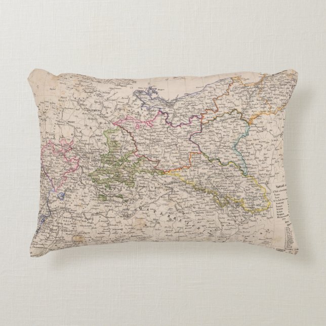 Europe, Germany, Poland Decorative Cushion (Front)