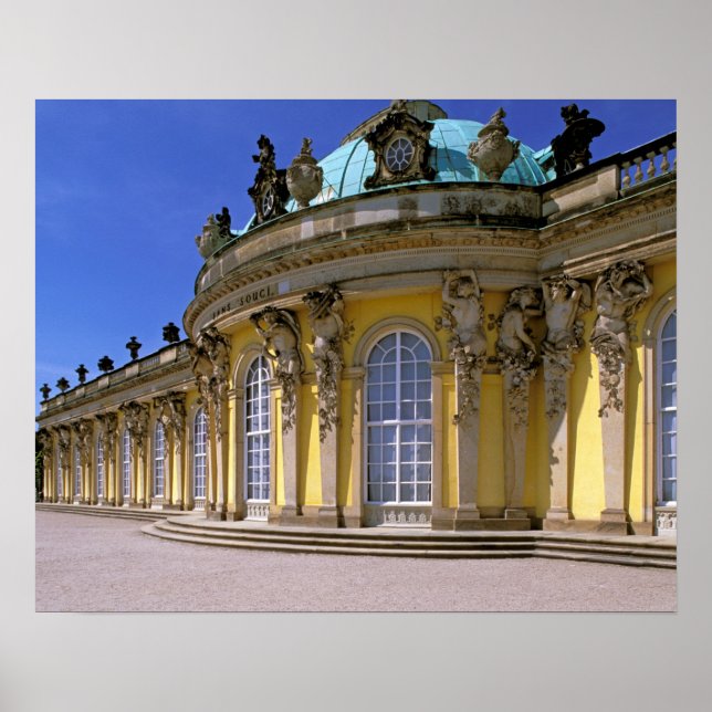 Europe, Germany, Potsdam. Park Sanssouci, 3 Poster (Front)