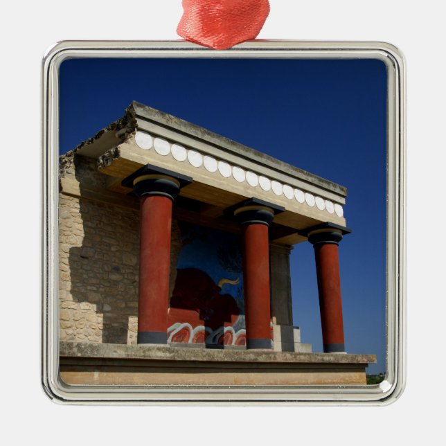 Europe, Greece, Crete (aka Kriti), Heraklion 2 Metal Ornament (Front)