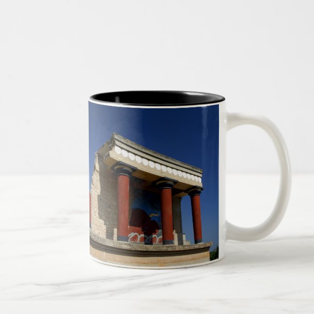 Europe, Greece, Crete (aka Kriti), Heraklion 2 Two-Tone Coffee Mug (Right)