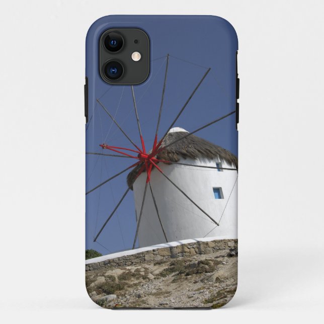 Europe, Greece, Mykonos. 3 Case-Mate iPhone Case (Back)