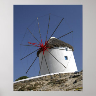Europe, Greece, Mykonos. 3 Poster