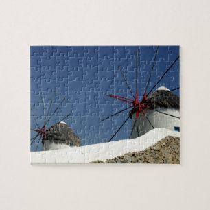 Europe, Greece, Mykonos. Jigsaw Puzzle