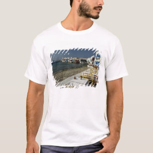 Europe, Greece, Mykonos. Views of the seaside T-Shirt