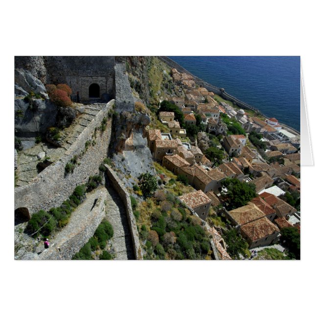 Europe, Greece, Peloponnese, Monemvasia (Front Horizontal)