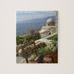 Europe, Greece, Peloponnese, Monemvasia (single Jigsaw Puzzle