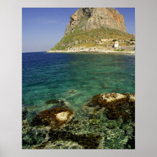 Europe, Greece, Peloponnese, Monemvasia. The Poster