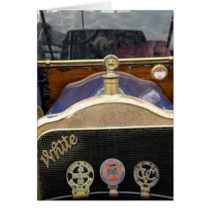 Europe, Ireland, Dublin. Vintage auto, White 2