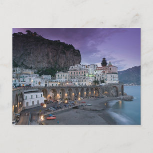 Europe, Italy, Campania (Amalfi Coast) Atrani: Postcard