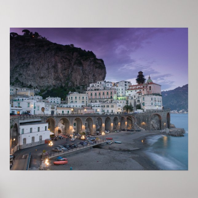 Europe, Italy, Campania (Amalfi Coast) Atrani: Poster (Front)