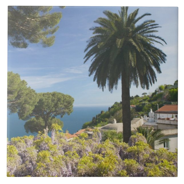 Europe, Italy, Campania, (Amalfi Coast), Ceramic Tile (Front)