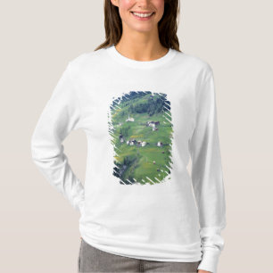 Europe, Italy, Dolomite Alps. This tiny village T-Shirt