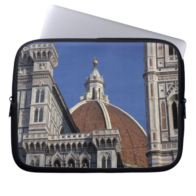 Europe, Italy, Florence. Duomo Cathedral Laptop Sleeve (Front)